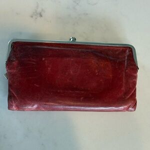 Hobo | Red Leather Wallet